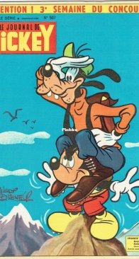 Le Journal de Mickey 0507 - Hachette 1962 - French