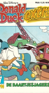 Donald Duck Extra - De Baantjesjagers -  Issue 07 - Oberon B.V. 1990 - Dutch