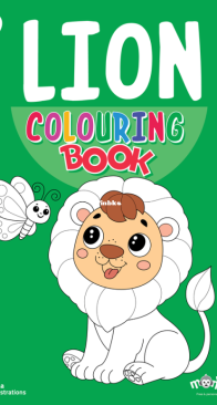 Lion  - Colouring Book - Monkey Pen - English