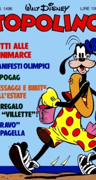 Topolino 1496 - Mondadori 1984 - Italian