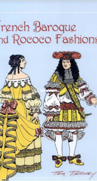 French Baroque and Rococo Fashions - Dover Coloring Book - English