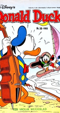 Donald Duck - Dutch Weekblad - Issue 38 - 1988 - Dutch