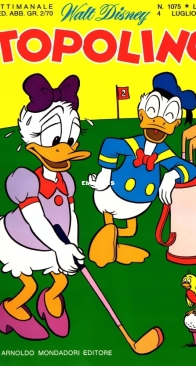 Topolino 1075 - Mondadori 1976 - Italian