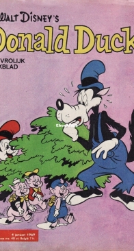Donald Duck - Dutch Weekblad - Issue 01 - 1969 - Dutch