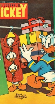 Le Journal de Mickey 0187 - Hachette 1955 - French