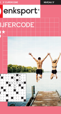 Denksport Cijfercode 3 - Issue 481 - June 2025 - Dutch