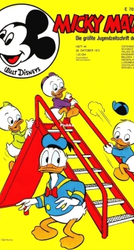 Micky Maus 1972 - 44 - Ehapa - German