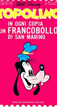 Topolino 0809 - Mondadori 1971 - Italian