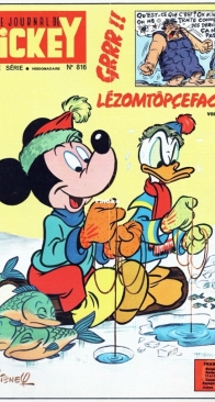 Le Journal de Mickey 0816 - Hachette 1968 - French