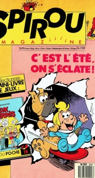 Le Journal de Spirou 2676 - Dupuis 1989 - French