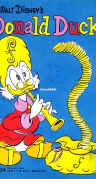 Donald Duck - Dutch Weekblad - Issue 34 - 1962 - Dutch