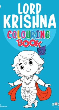 Lord Krishna - Colouring Book - Monkey Pen - English