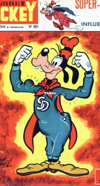 Le Journal de Mickey 0881 - Hachette 1969 - French