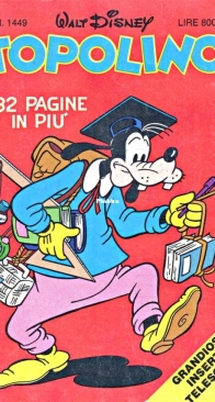 Topolino 1449 - Mondadori 1983 - Italian