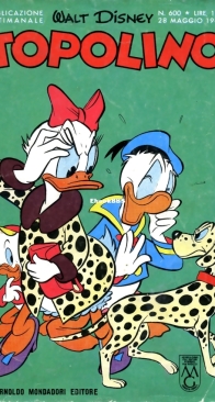 Topolino 0600 - Mondadori 1967 - Italian