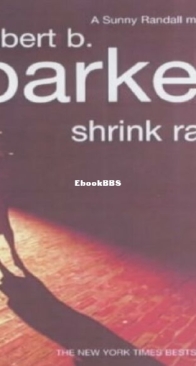 Shrink Rap - Sunny Randall 3 - Robert B. Parker - English
